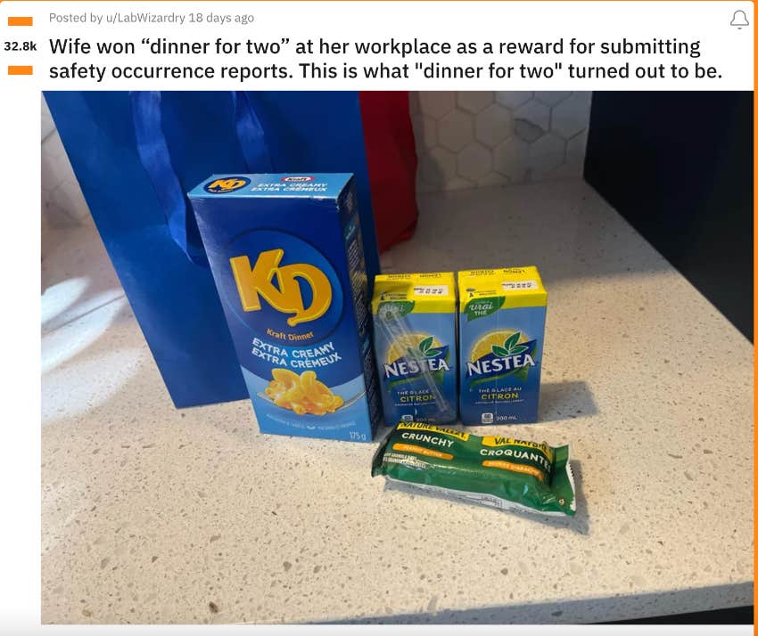 employee appreciation meal reddit