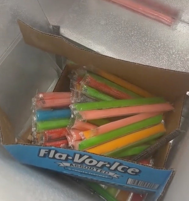 flavor ice popsicles employee appreciation meal