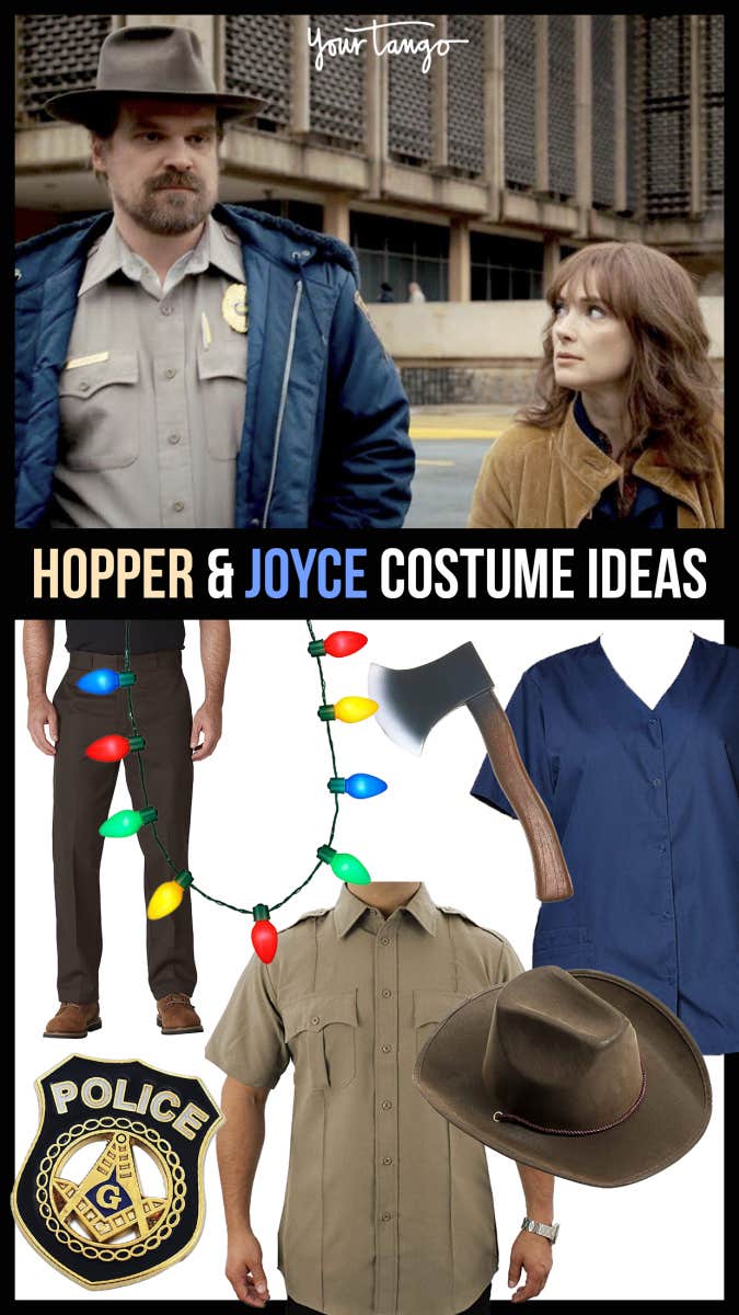 Hopper Joyce Stranger Things Costume Ideas