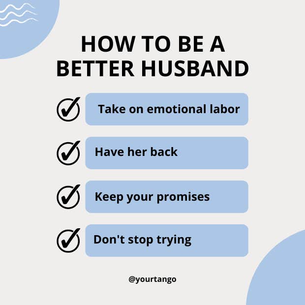 how to be a better husband