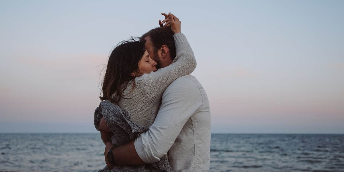 If You Want A Love That Lasts Forever, These 6 Things Must Always Exist Couple deeply embracing on the beach