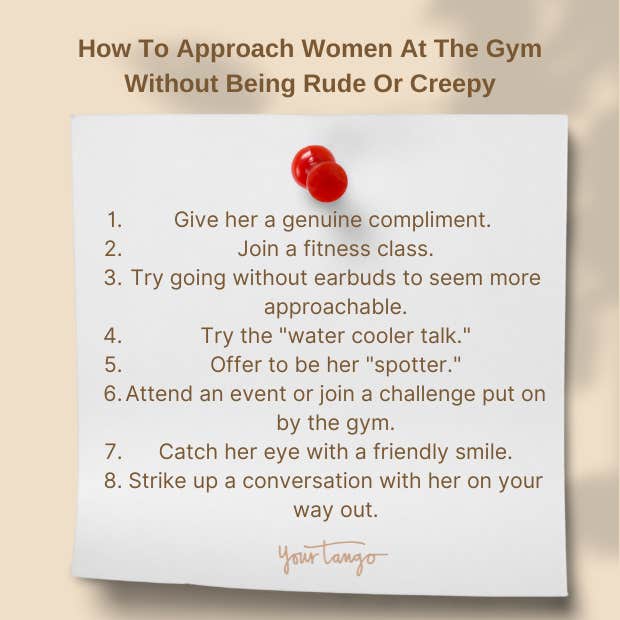 How to approach women at the gym