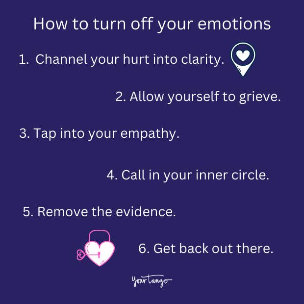 how to turn off your emotions