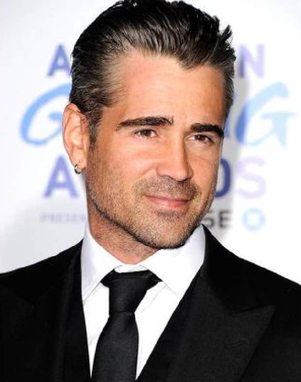 Irish actor Colin Farrell