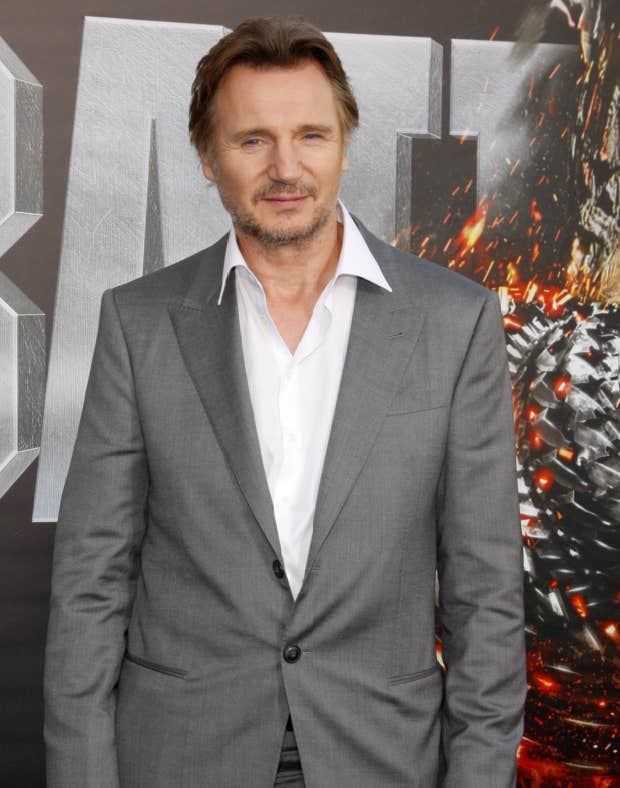 Irish actor Liam Neeson