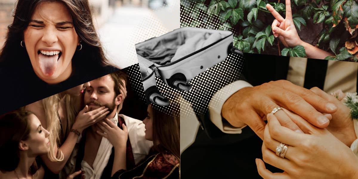 Has Marriage Turned Into A Status Symbol For ... Men? Man who wants marriage as a bragging right but doesn't want to be married and stay committed. Woman not wanting any part of that, has the ICK. Packs her bags tosses the peace sign and heads out.