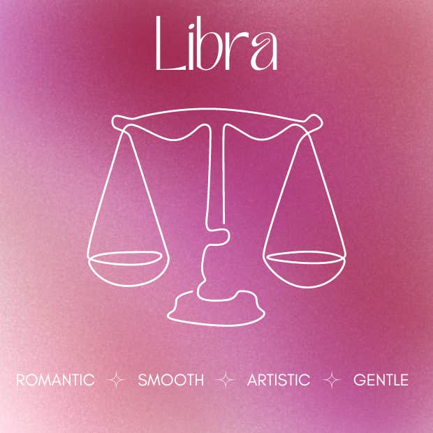 libra aura color pink