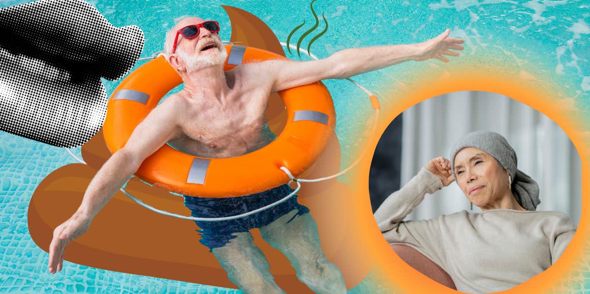 A Man Vented By Mocking His Wife's Illness To Friends, & They Turned It Into An Online Joke Wife is home sick with Cancer, while her husband lives his best life in a float taking badly about her