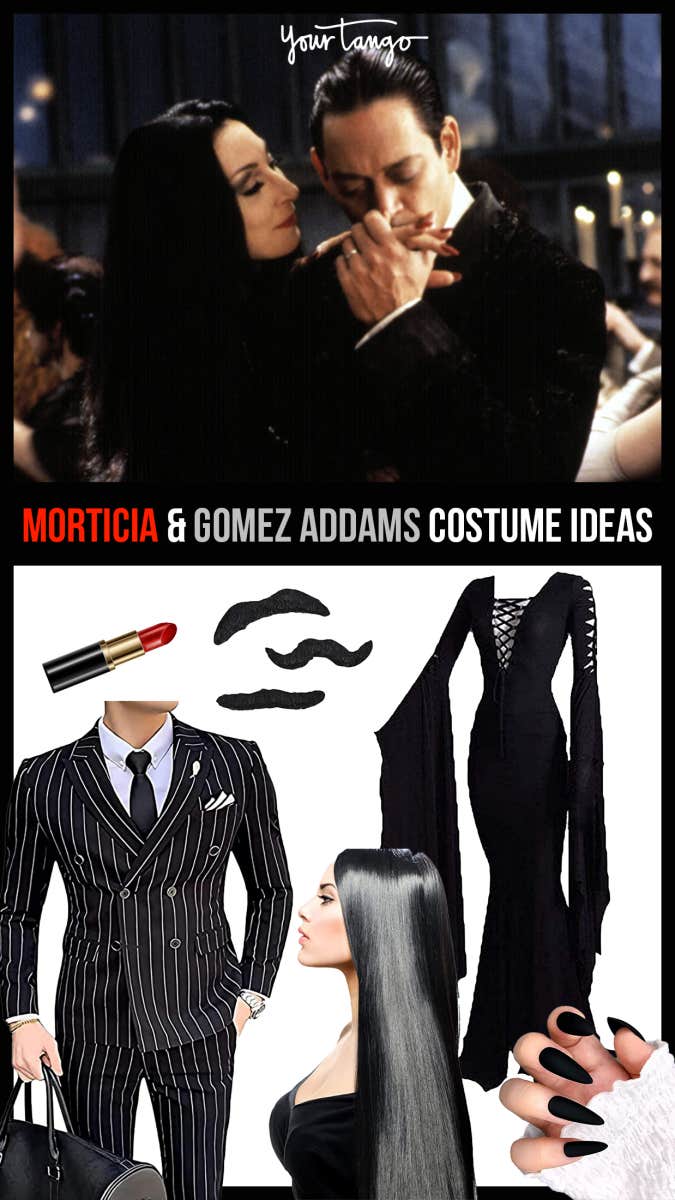 Morticia Gomez Addams Family Costume Ideas