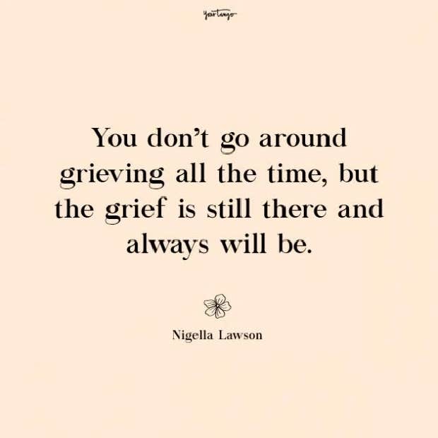 Nigella Lawson missing mom quote