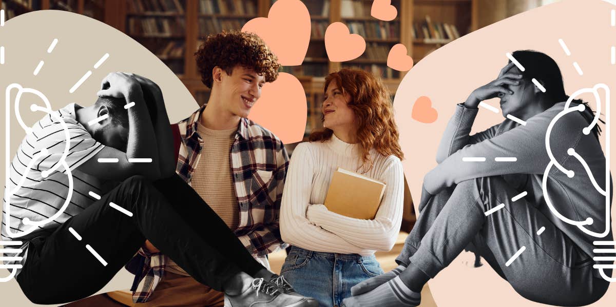 A New Study Links Early Sexual Activity With Major Depressive Disorder young couple at school