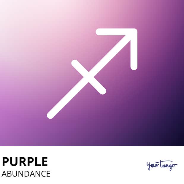 best sagittarius color purple