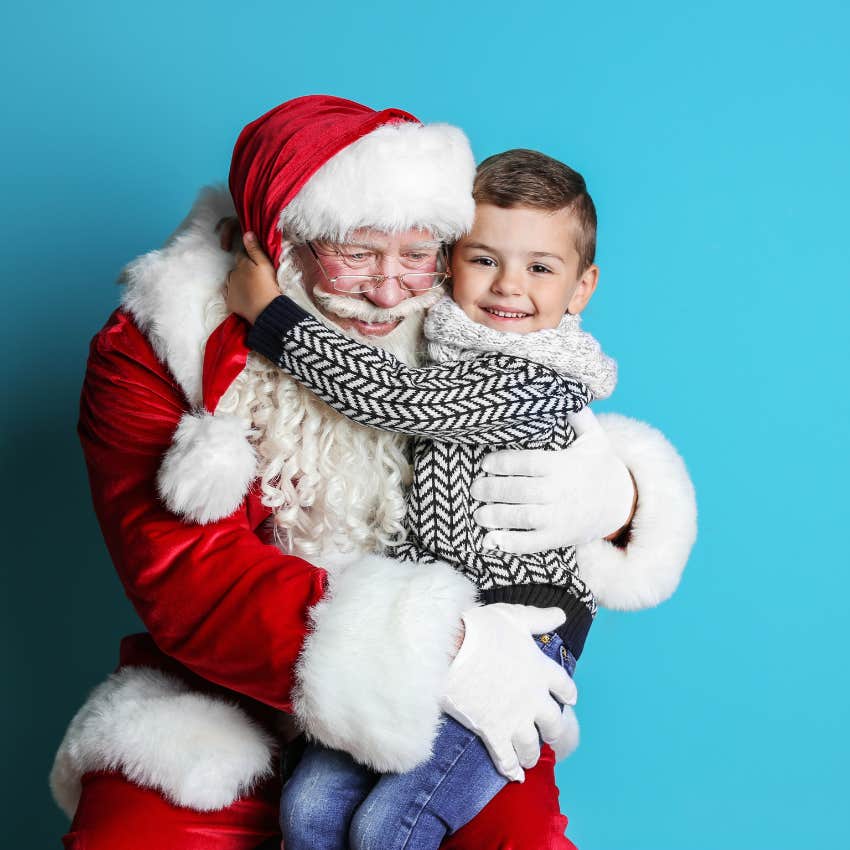 Santa Claus was called to the bedside of a terminally ill little boy