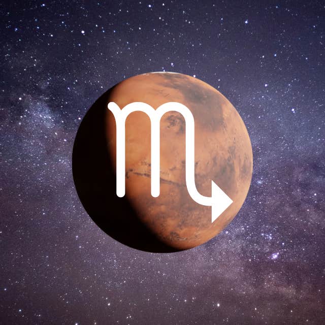 scorpio symboll and ruling planet mars