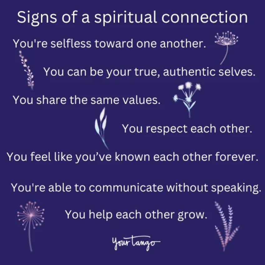 signs you have a spiritual connection with your partner