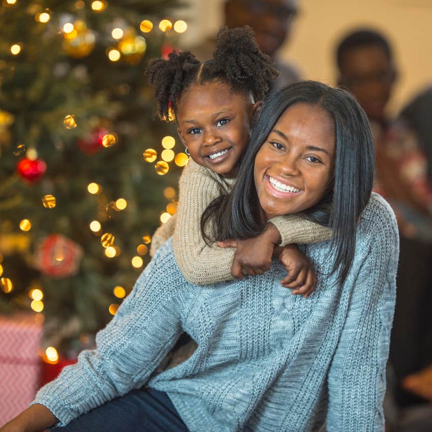 Family Gives Little Girl Coal For Christmas Because She Was Naughty All Year 