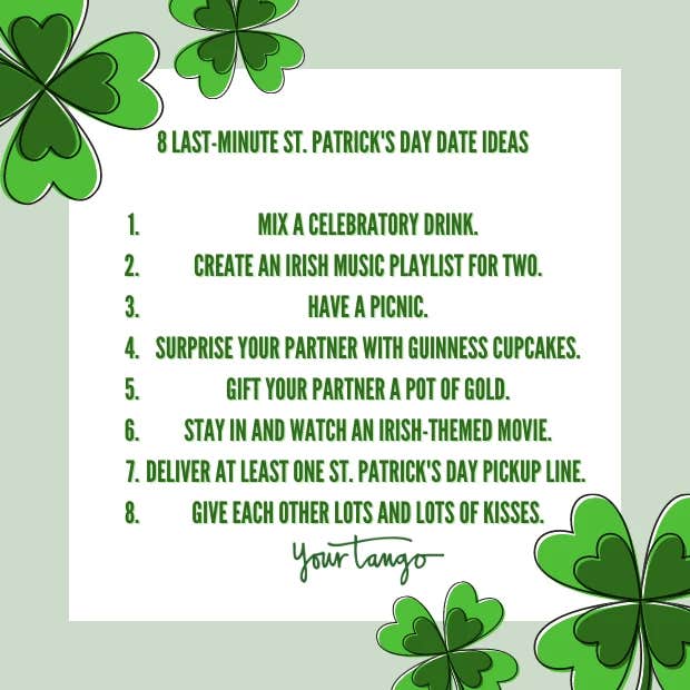 St. Patrick&#039;s Day date ideas