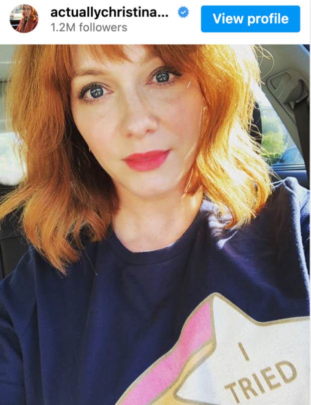 Taurus celebrities - Christina Hendricks