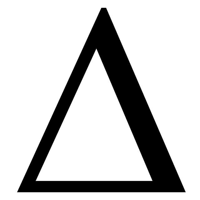 triangle symbolism delta
