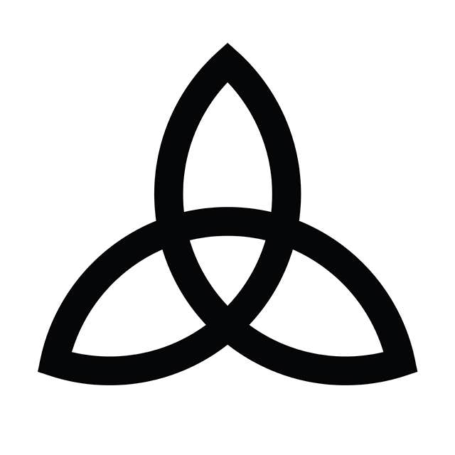 triangle symbolism holy trinity
