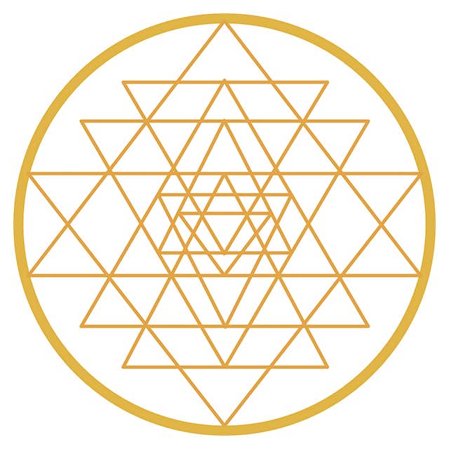 triangle symbolism yantras