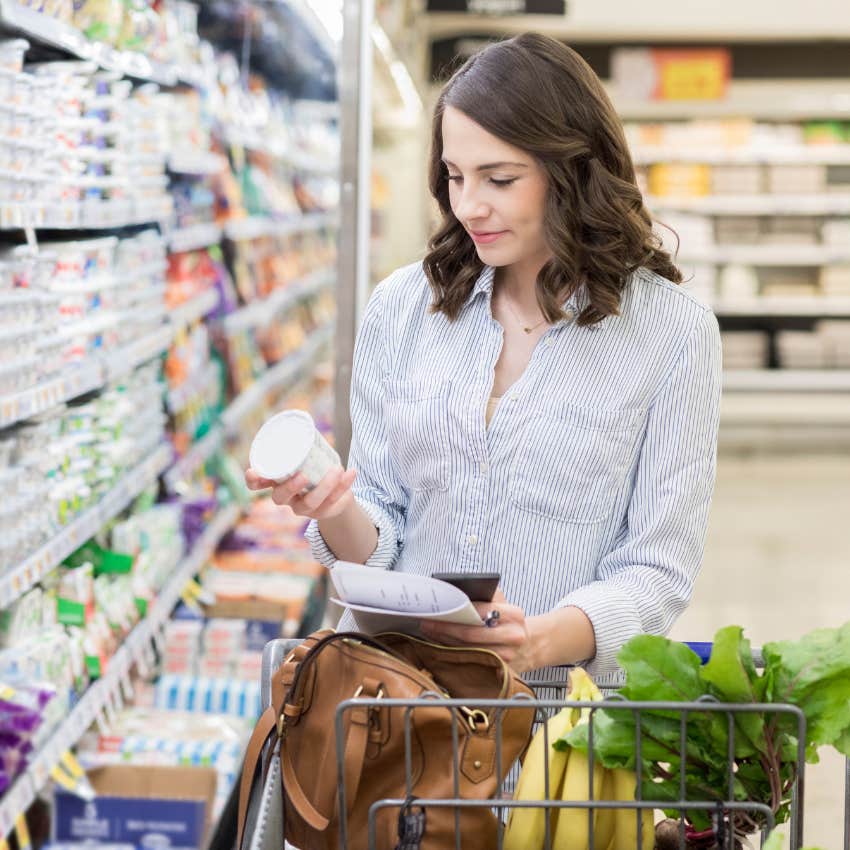 Frustrated woman spent $50 on 5 items from grocery store