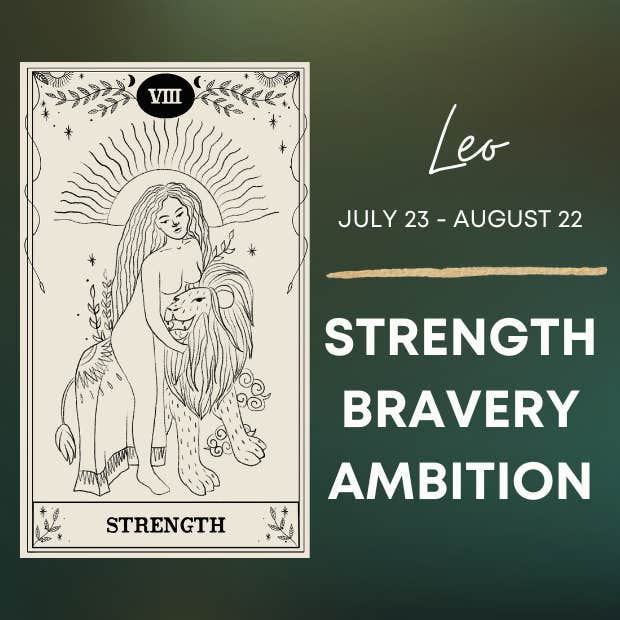 leo zodiac tarot