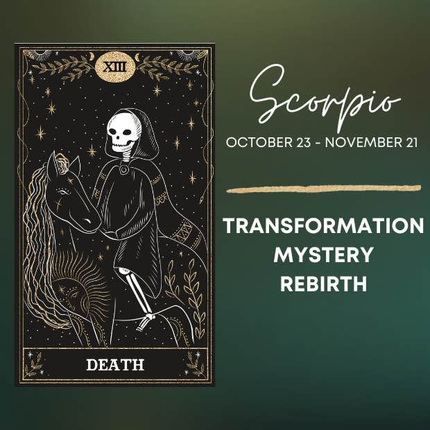 scorpio zodiac tarot