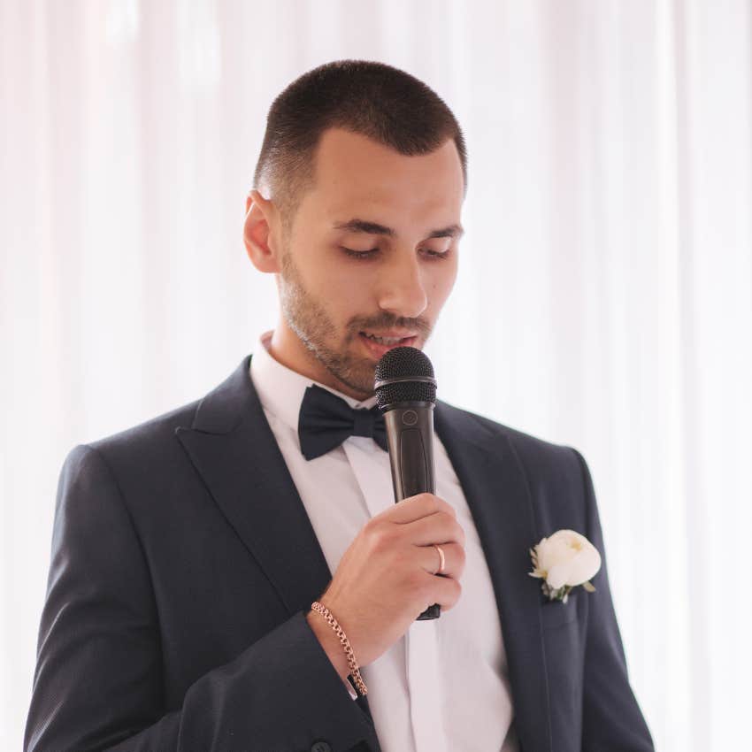 Bride Reveals The Red Flags She Noticed During Husband's Wedding Speech