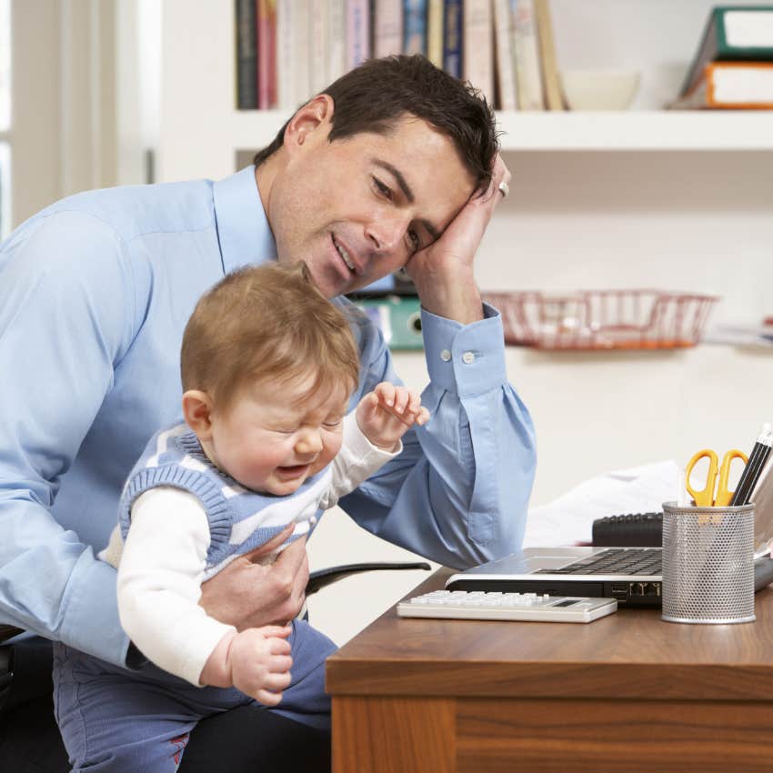 Dad Refuses To Watch His Daughter So His Wife Can Go To An Appointment