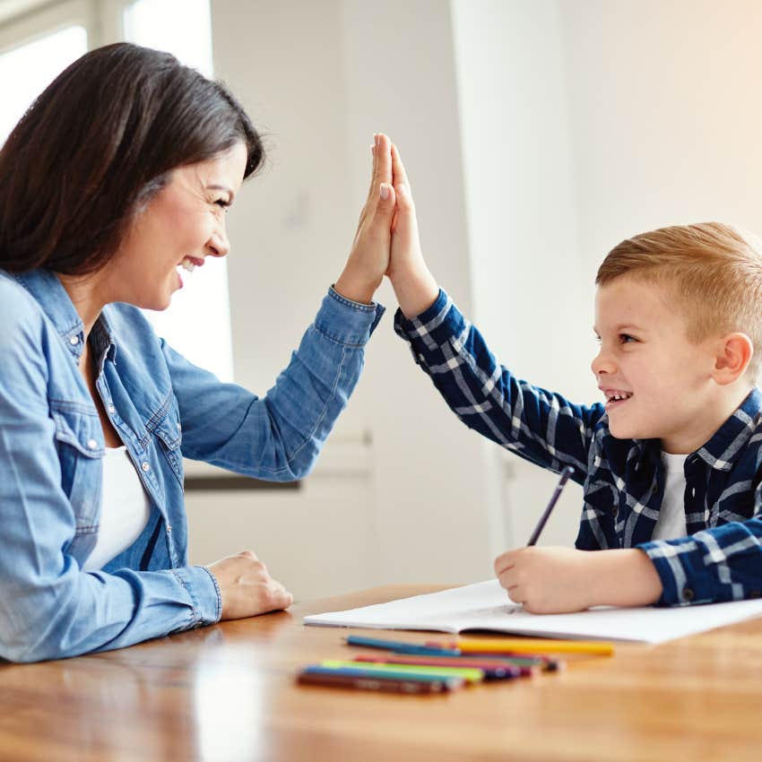 Mom Shows How She Teaches Her Sons About Consent Through Body Language 