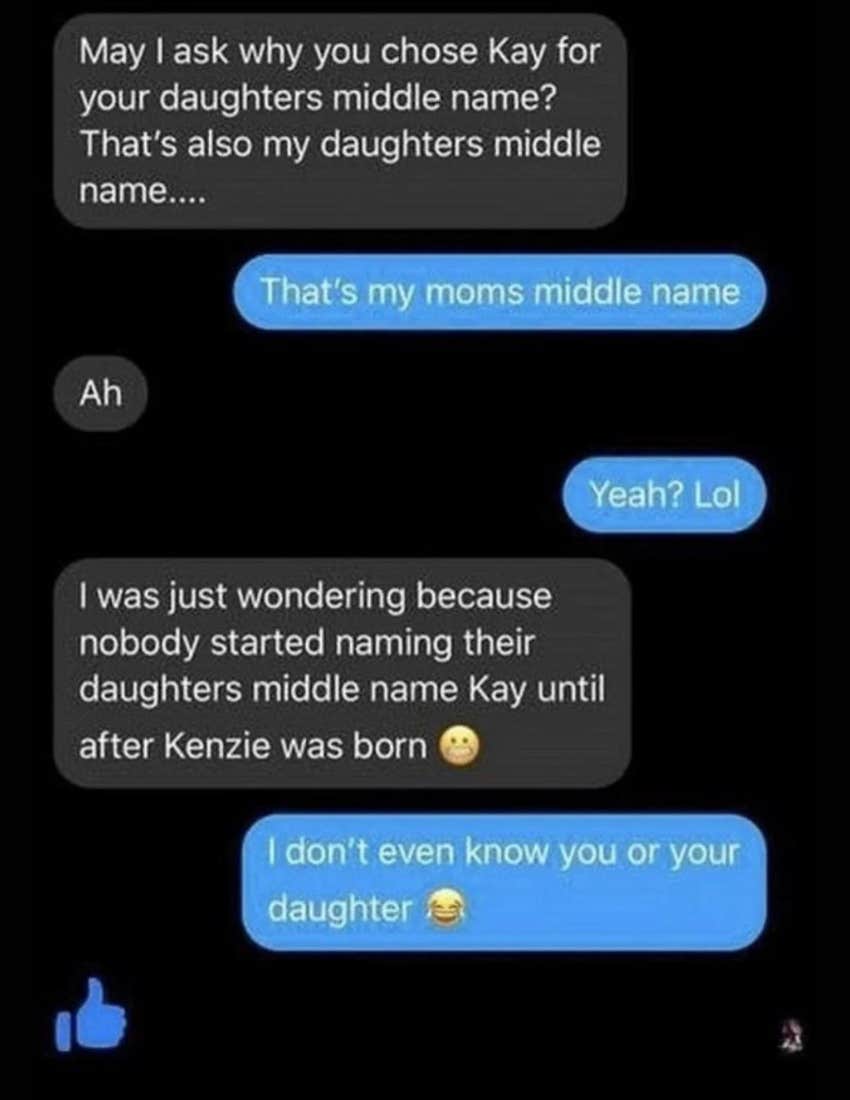 Mom Angry Other Mom Chose The Same Middle Name For Her Baby &amp;amp; It&amp;apos;s A Super Common Name