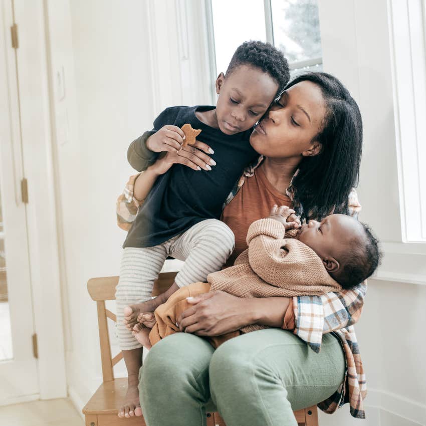 New Mom Feels Relieved After Hearing The Advice Her Mom Left On The Doorbell Camera