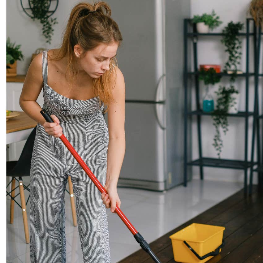 ick Mom Forced To Isolate Comes Downstairs To See Her Husband Hadn’t Cleaned The Kitchen All Week