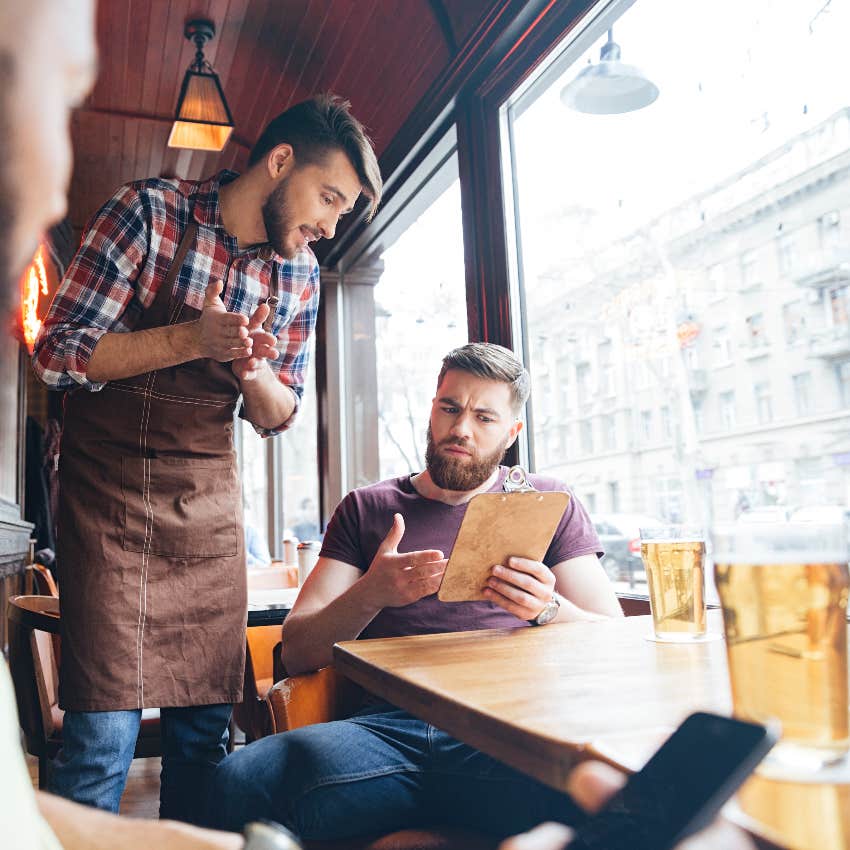 Server Says Customer Asked Him To Play A Game To Earn His Tip