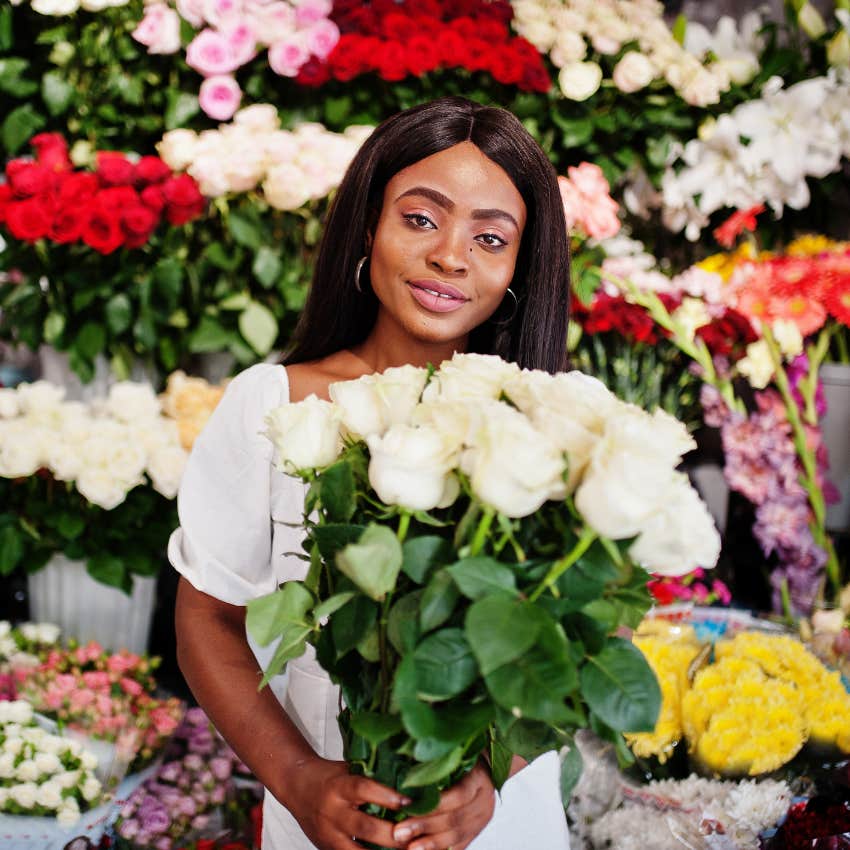 Woman Shares The Moment Something Told Her To Buy A Stranger Flowers