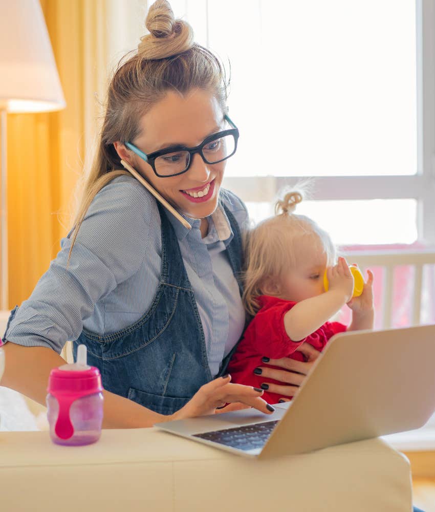Manager Instructed To Tell Remote Employee To Stop Having Her Baby On Work Calls