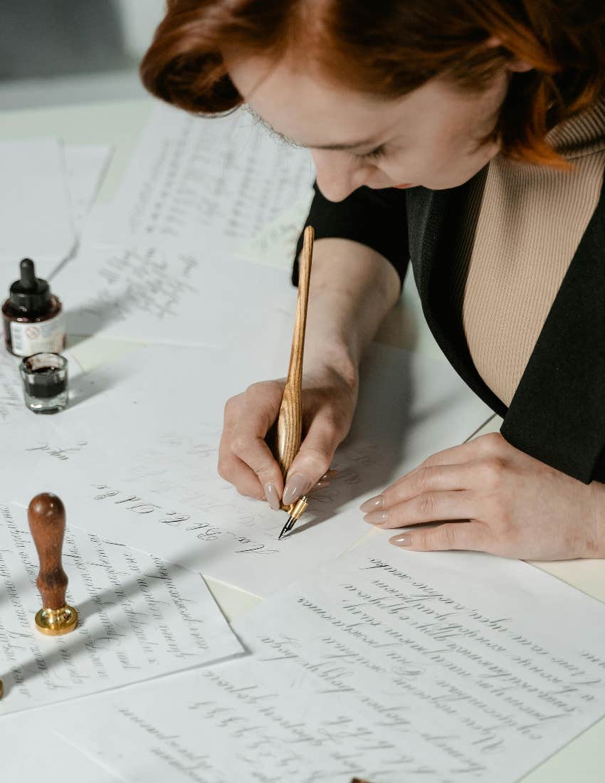 writing letters ritual that deepens relationships
