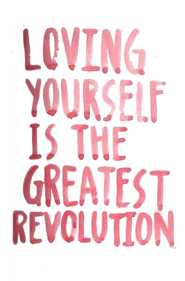 love yourself self-esteem funny quote