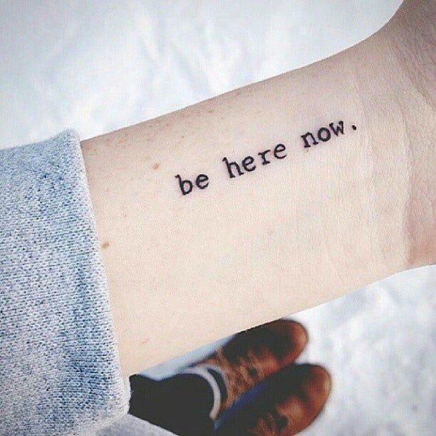 Be Here Now