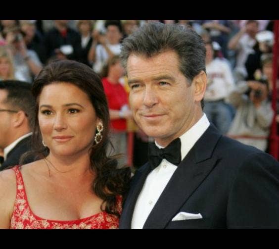 Pierce Brosnan and wife Keely Shaye Smith