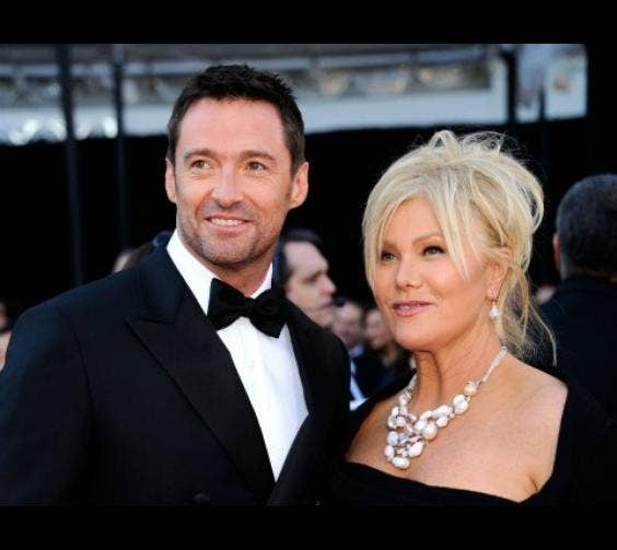 Hugh Jackman and wife Deborra-Lee Furness 