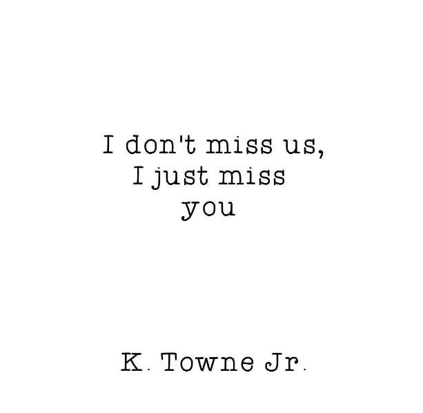 K. Towne Jr Instagram love poems