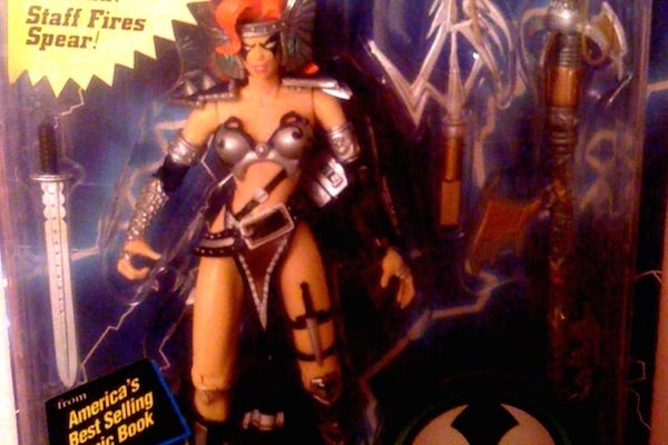 from MacFarlane Toys 6. Angela from the Spawn Action Figure Line 