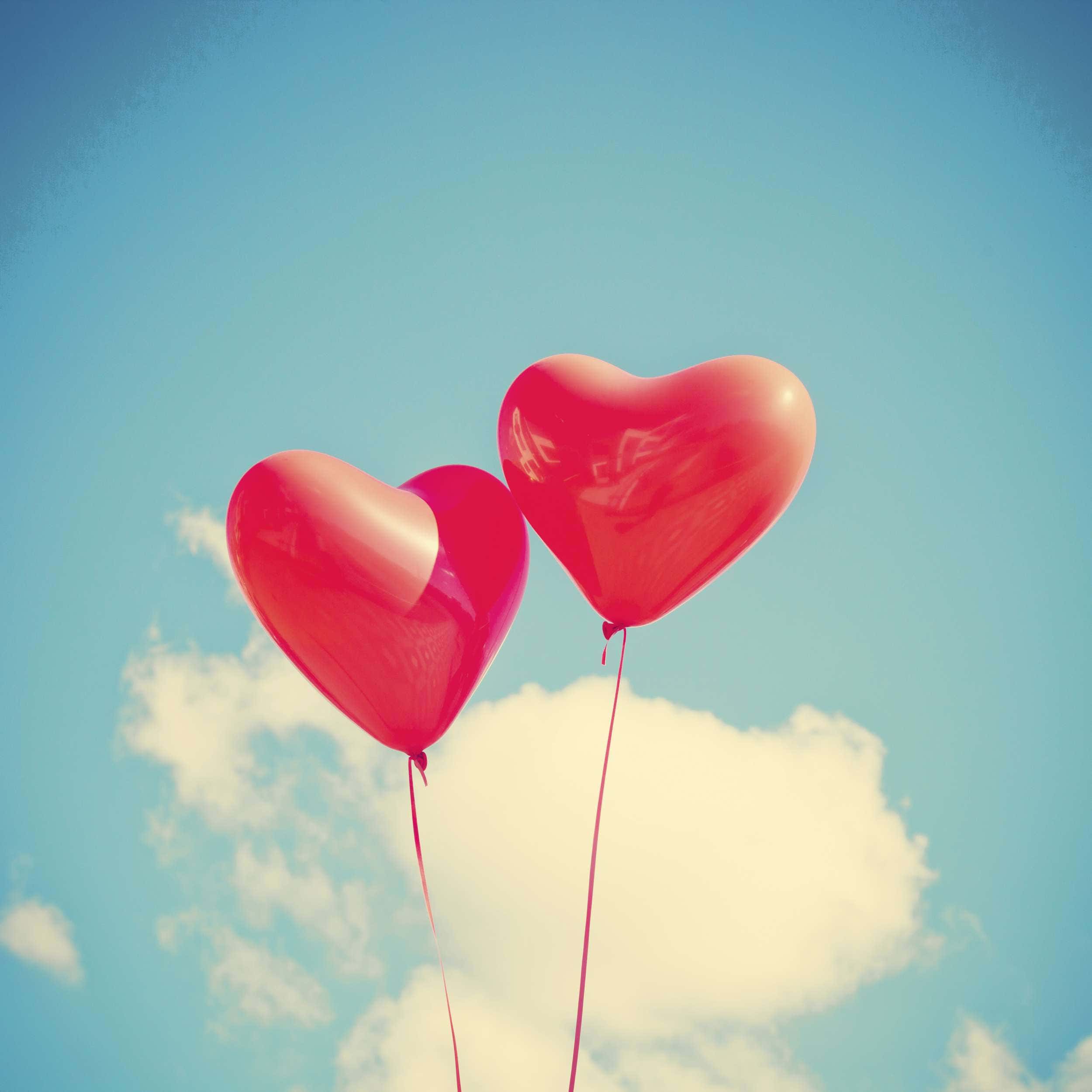 heart balloons