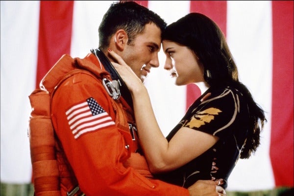 Ben Affleck and Liv Tyler from Armageddon