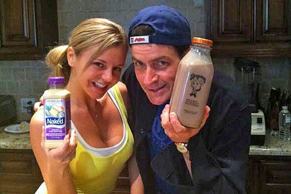 bree olson charlie sheen naked juice