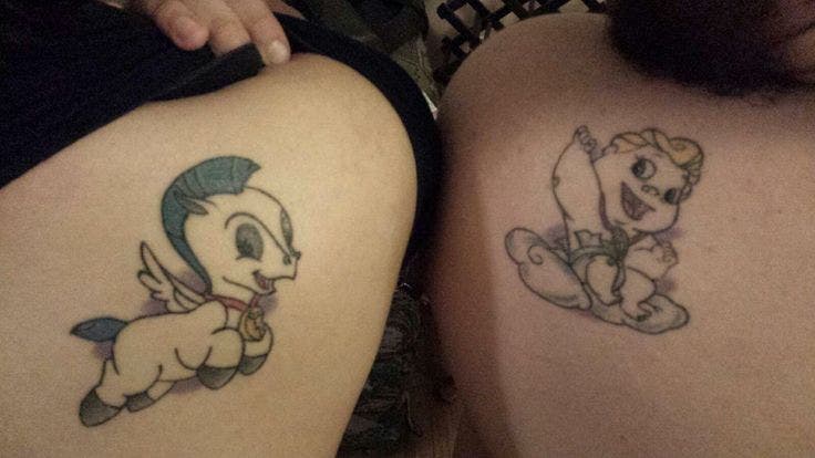 matching tattoos