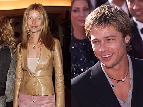 Gwyneth Paltrow and Brad Pitt