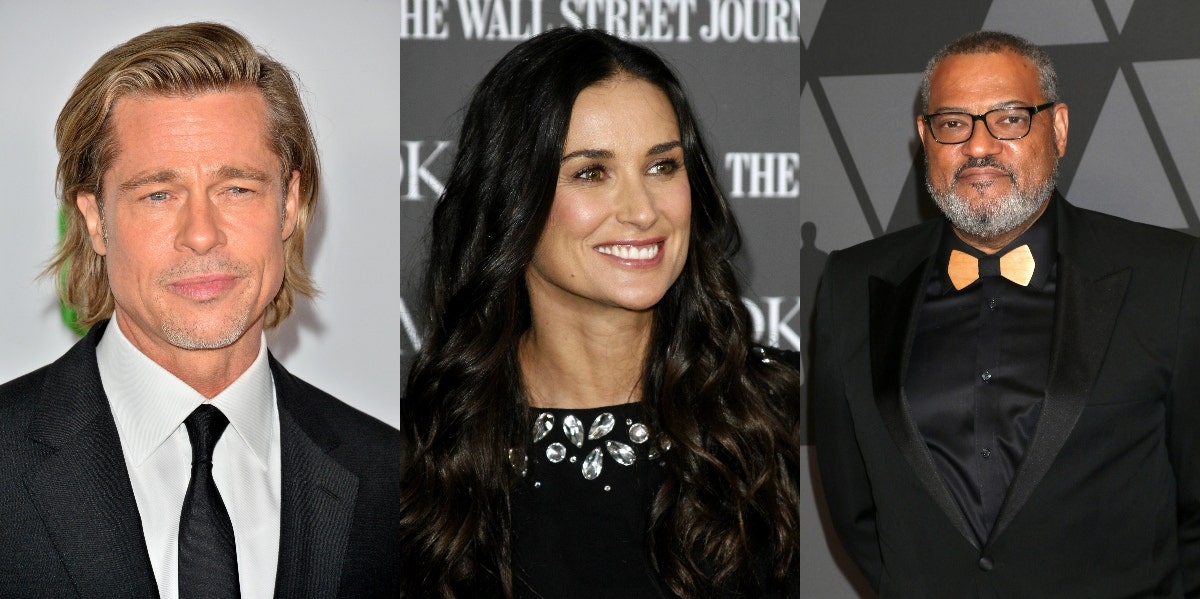 Famous Celebrities Who Got Their Start On Soap Operas Brad Pitt, Demi Moore, Laurence Fishburne